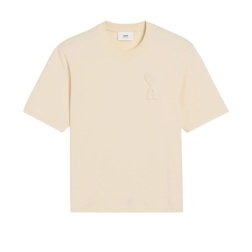 AMI Paris Ami de Coeur patch T-shirt